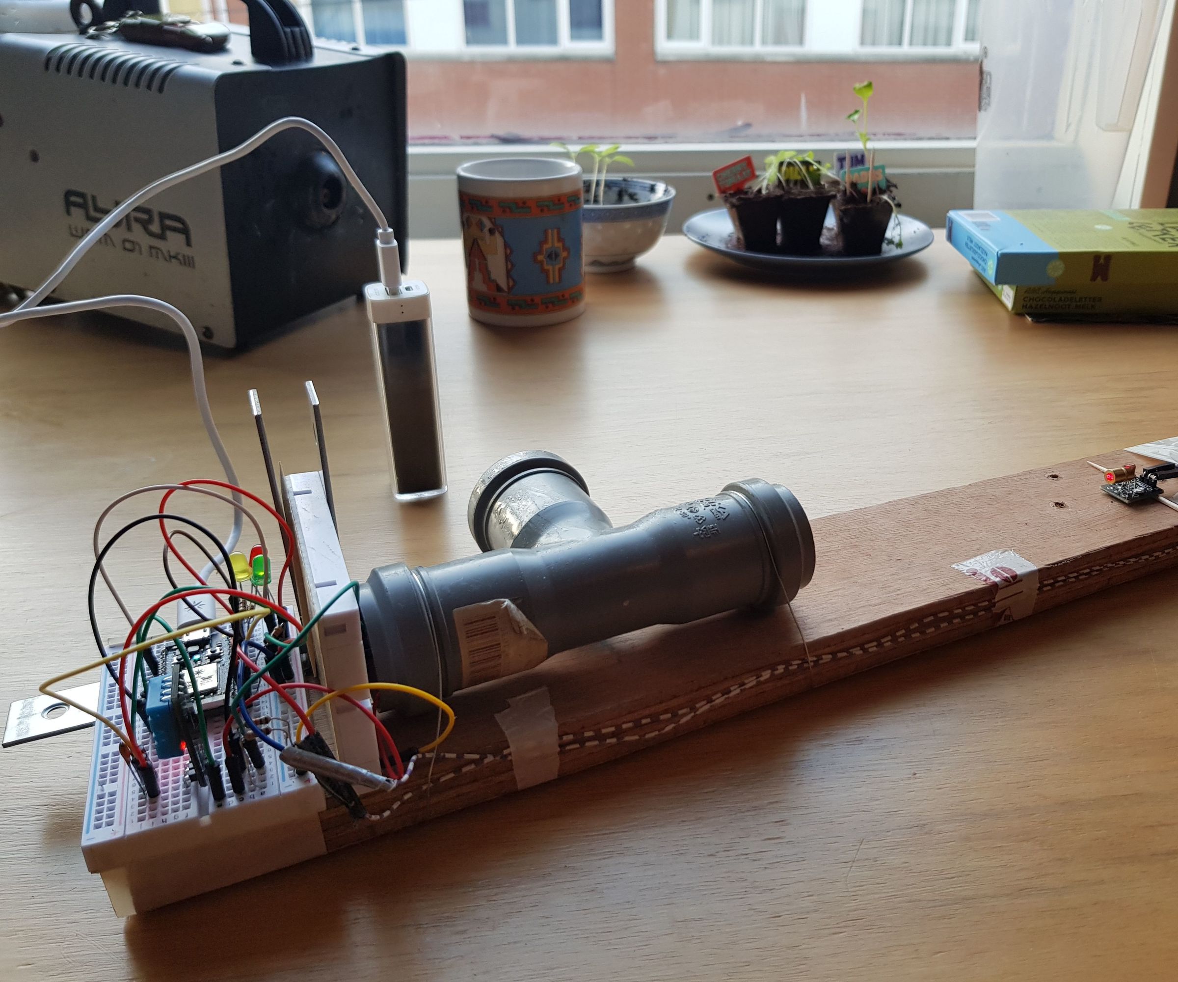 Fog Sensor - Particle Photon - Save Data Online