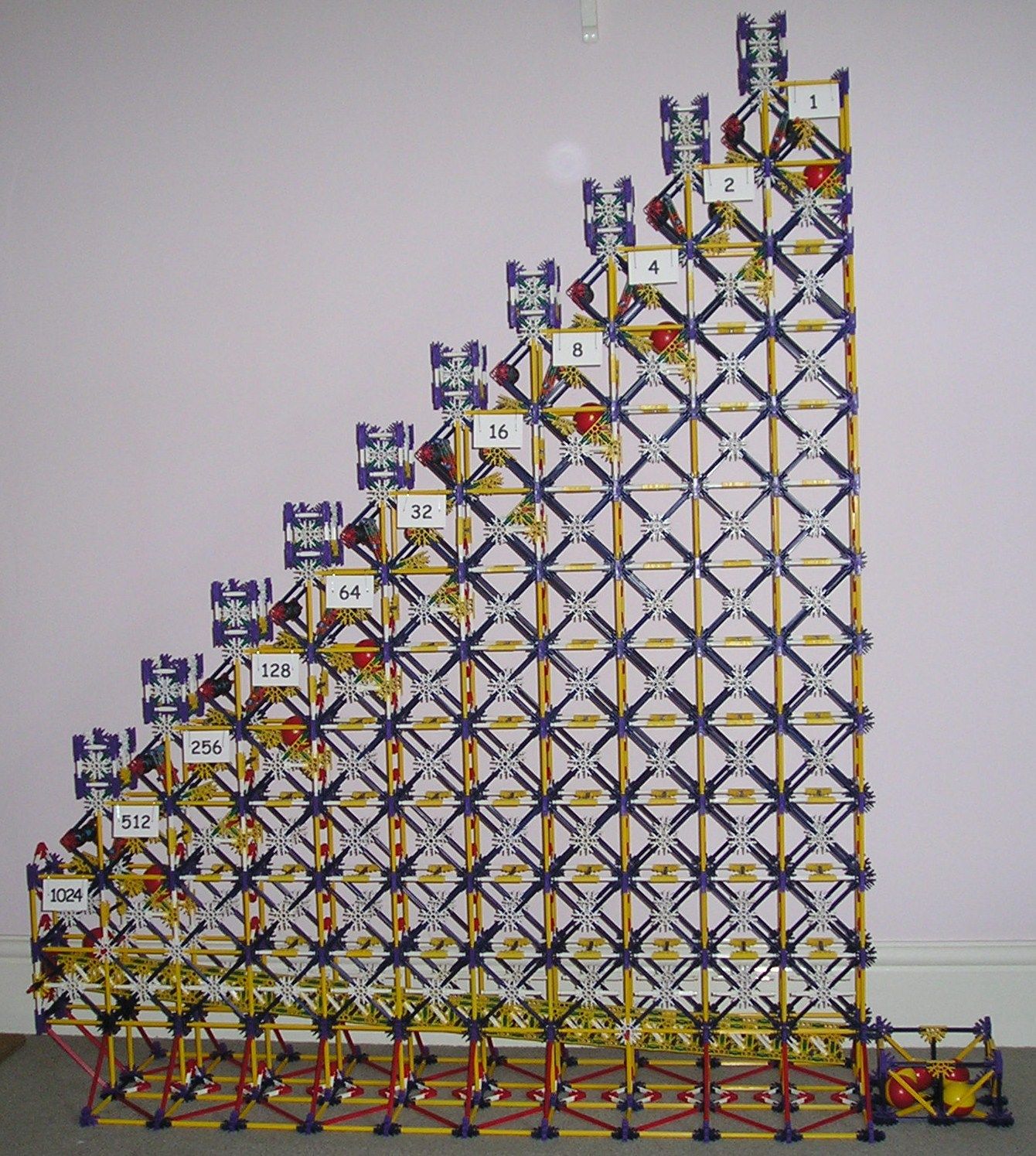 K'Nex Binary Calculating Machine