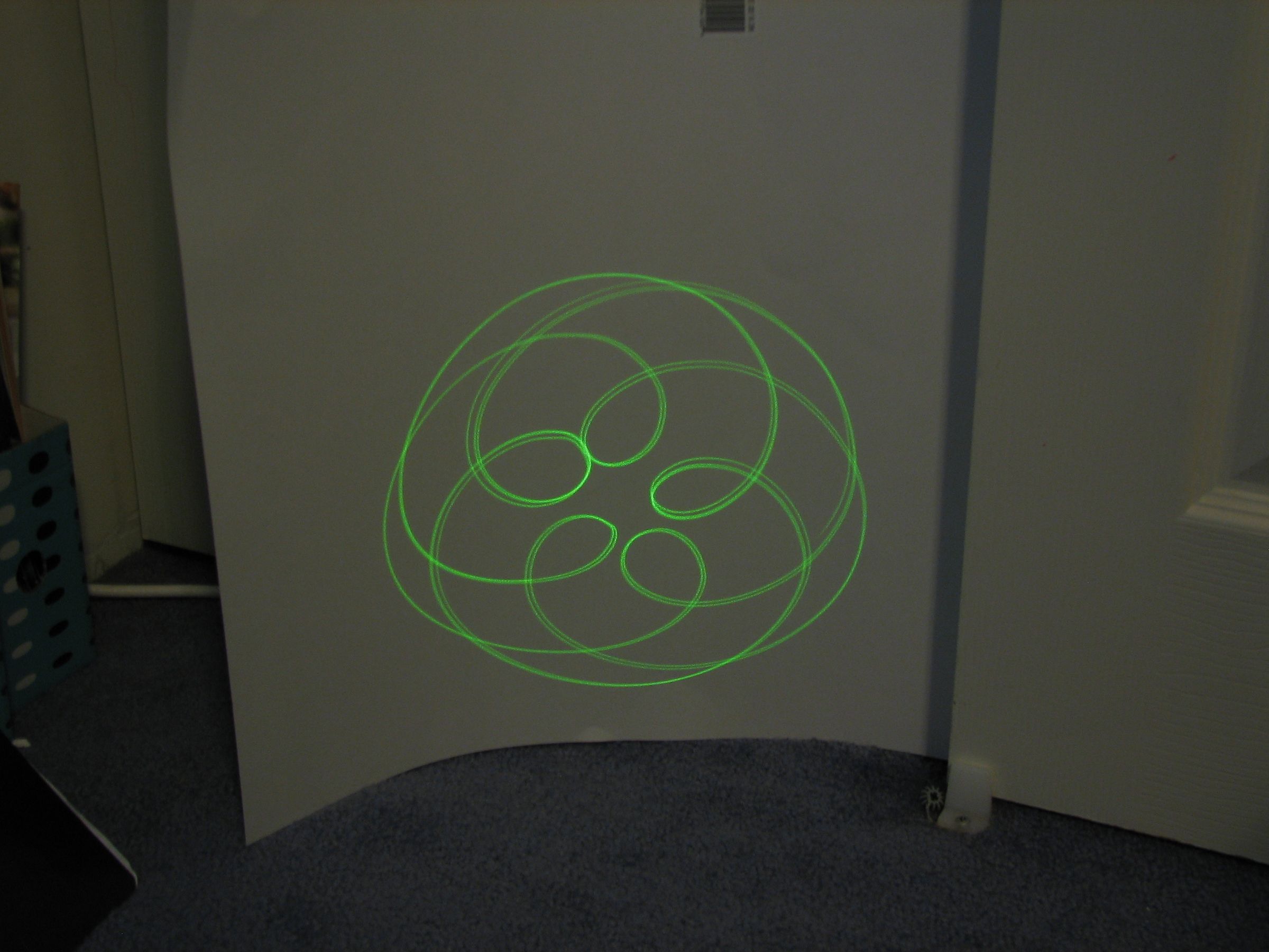 DIY Laser Spirograph