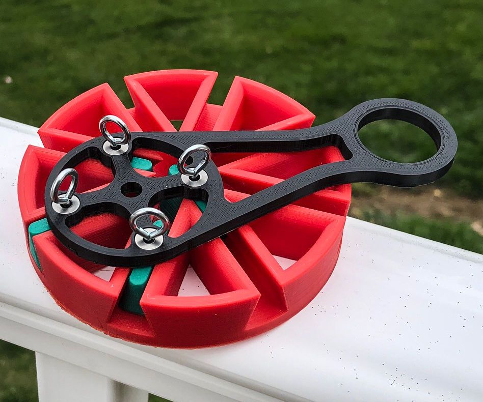 Trammel of Archimedes - 4 Pass