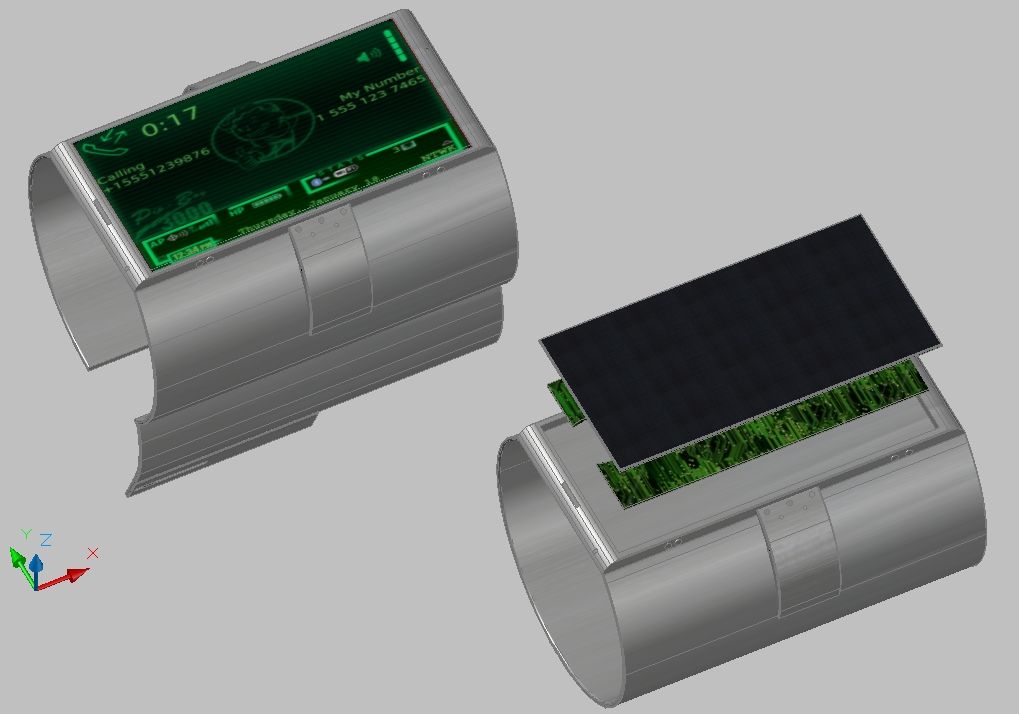 Micro PipBoy 3000- GT540