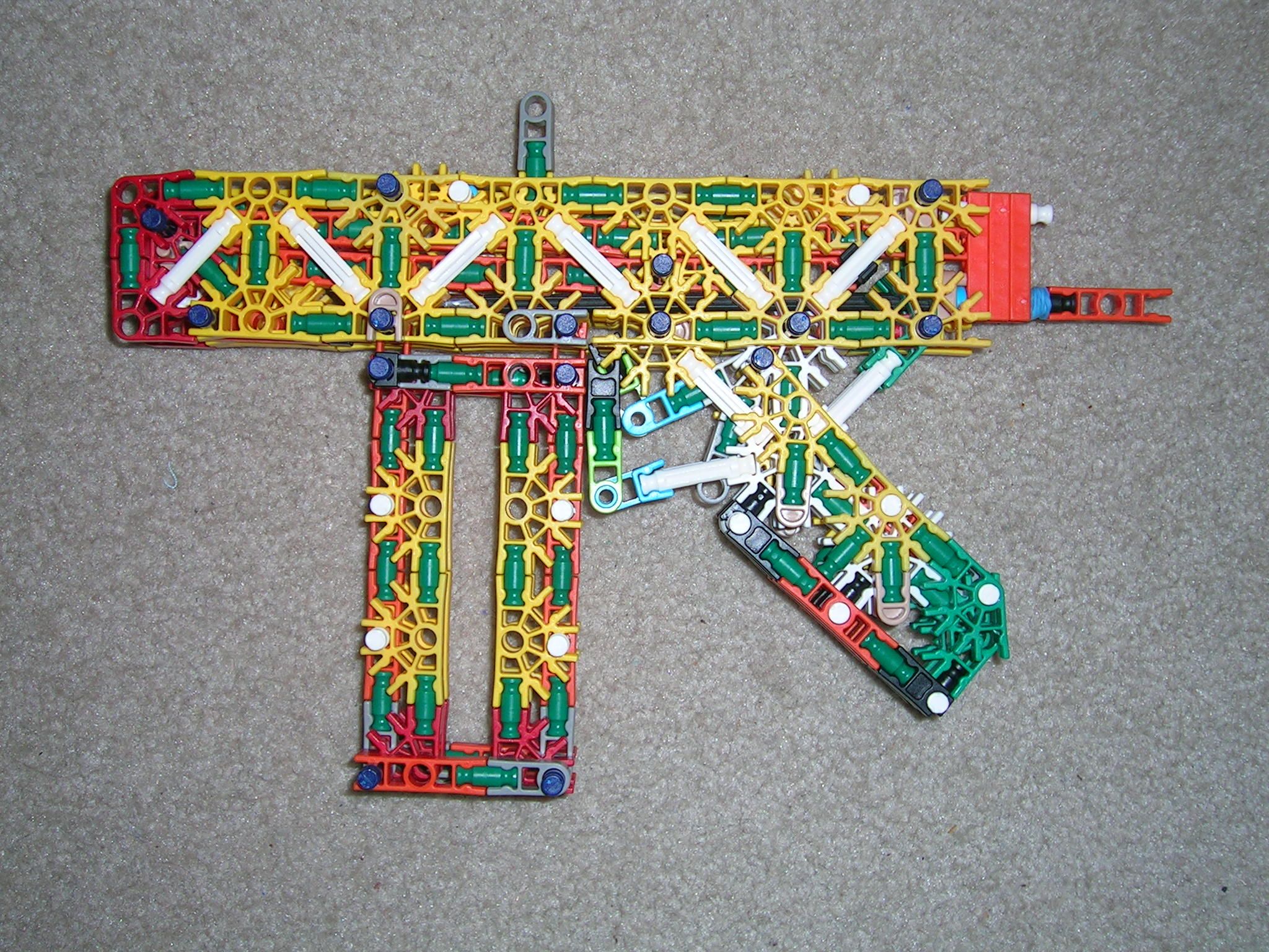 K'nex SMG II submachine gun