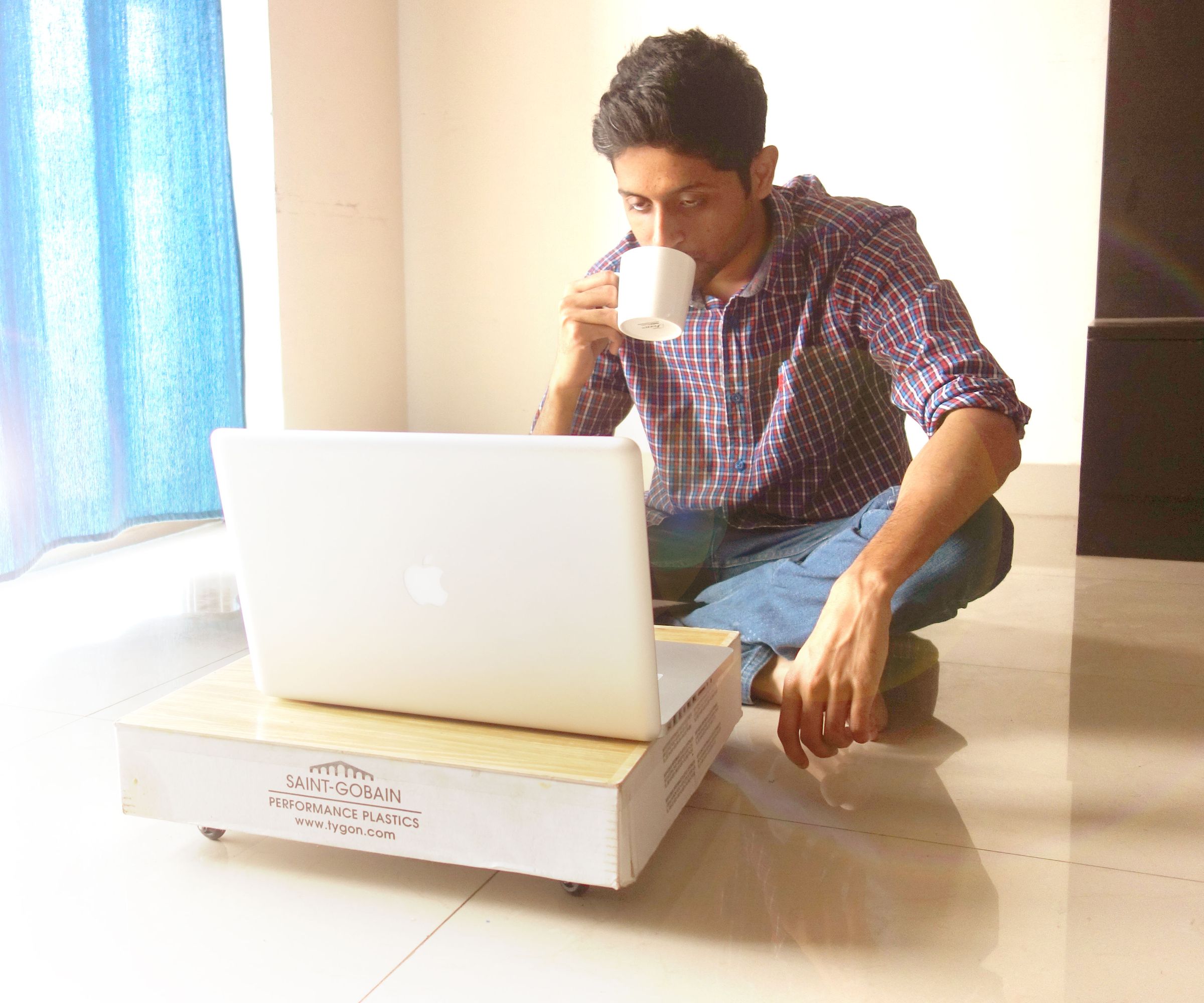 Coffee Table on a Budget in 3 Easy Steps.