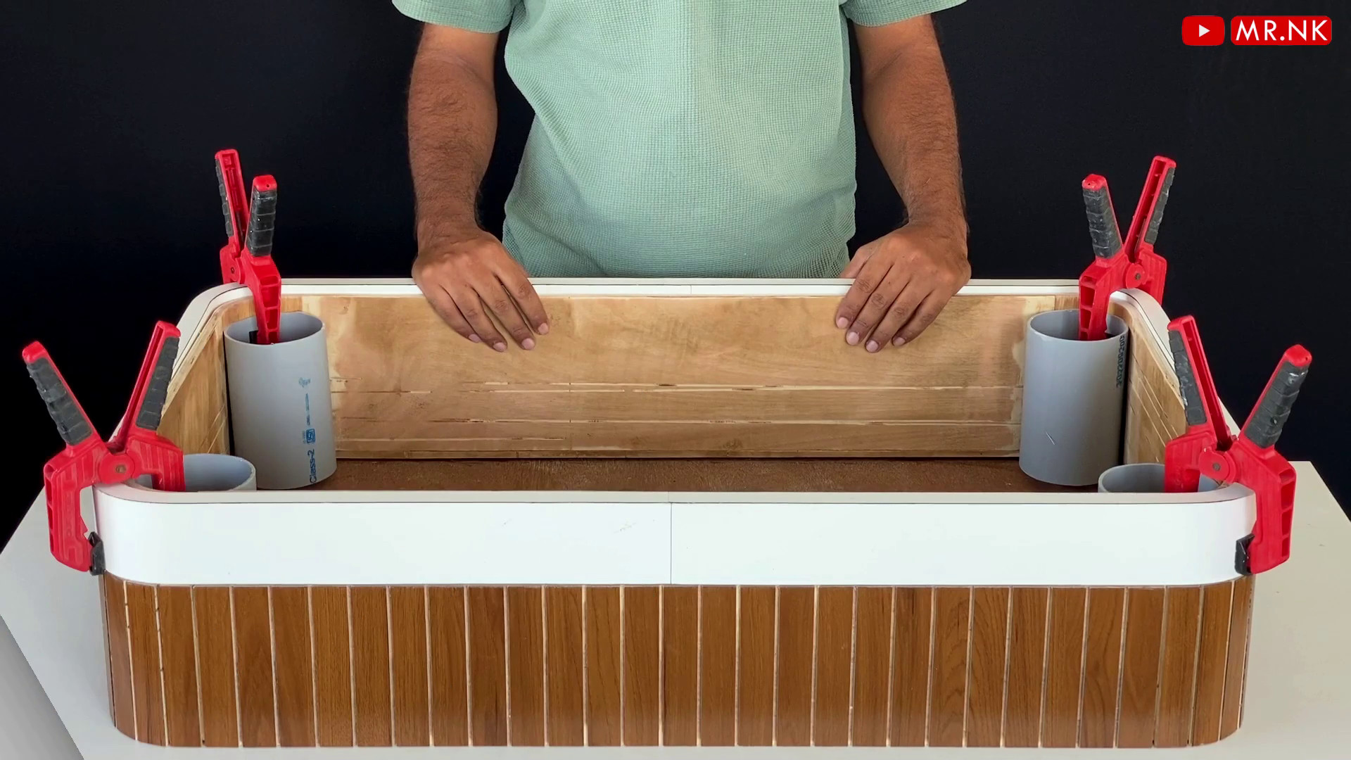 Building a Coffee Table With Endless Depth! (Infinity Illusion) : 12 ...