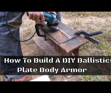 Making DIY Ballistic Plate Body Armor