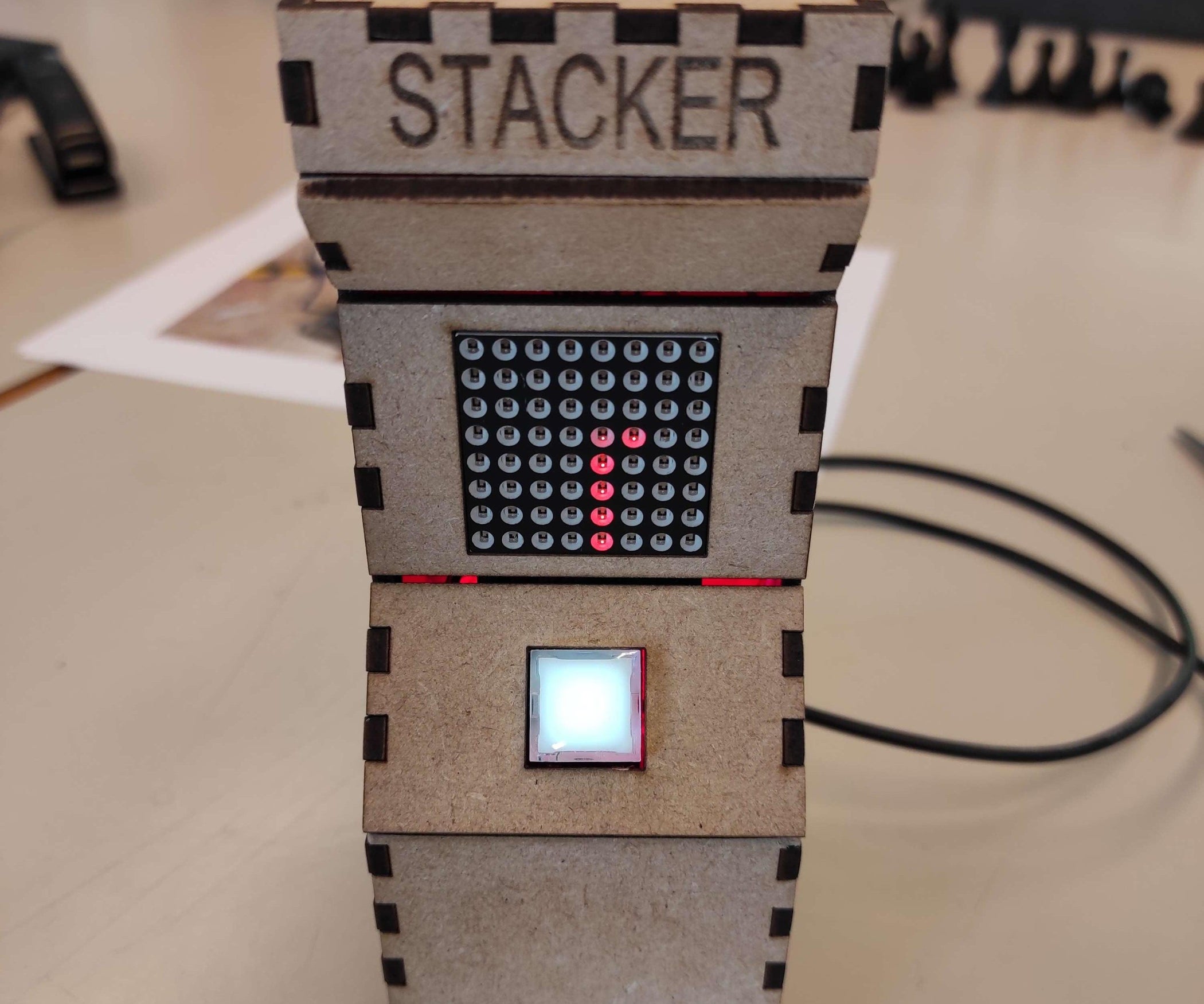 Arcade Stacker Game 5 Steps (with Pictures) Instructables