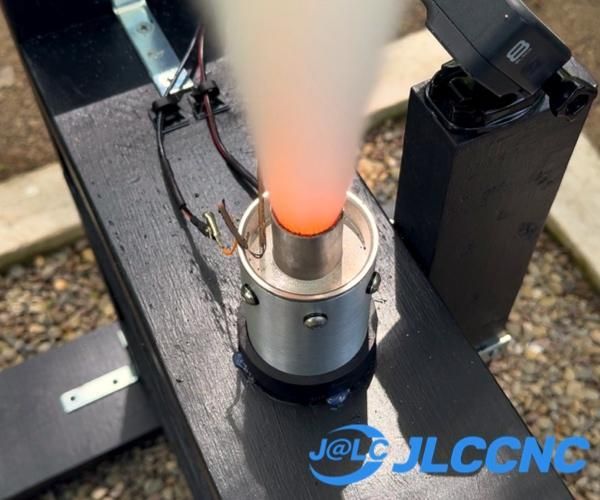 High Power Sugar Rocket Motor