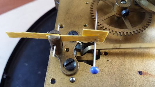 DIY - Repairing the Suspension Spring of an Vintage/antique Wall Clock ...