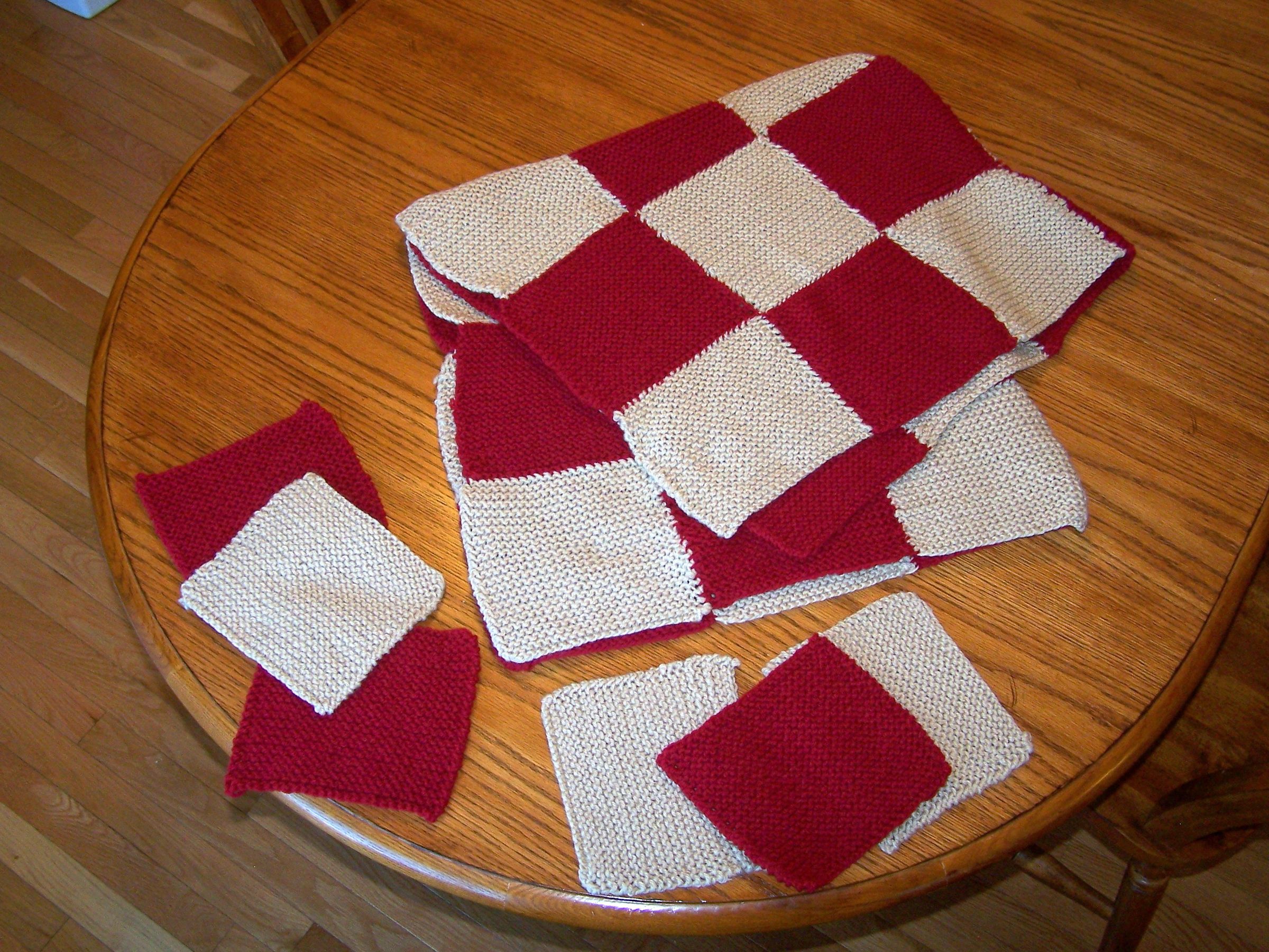 Knitted Sofa Throw Instructables