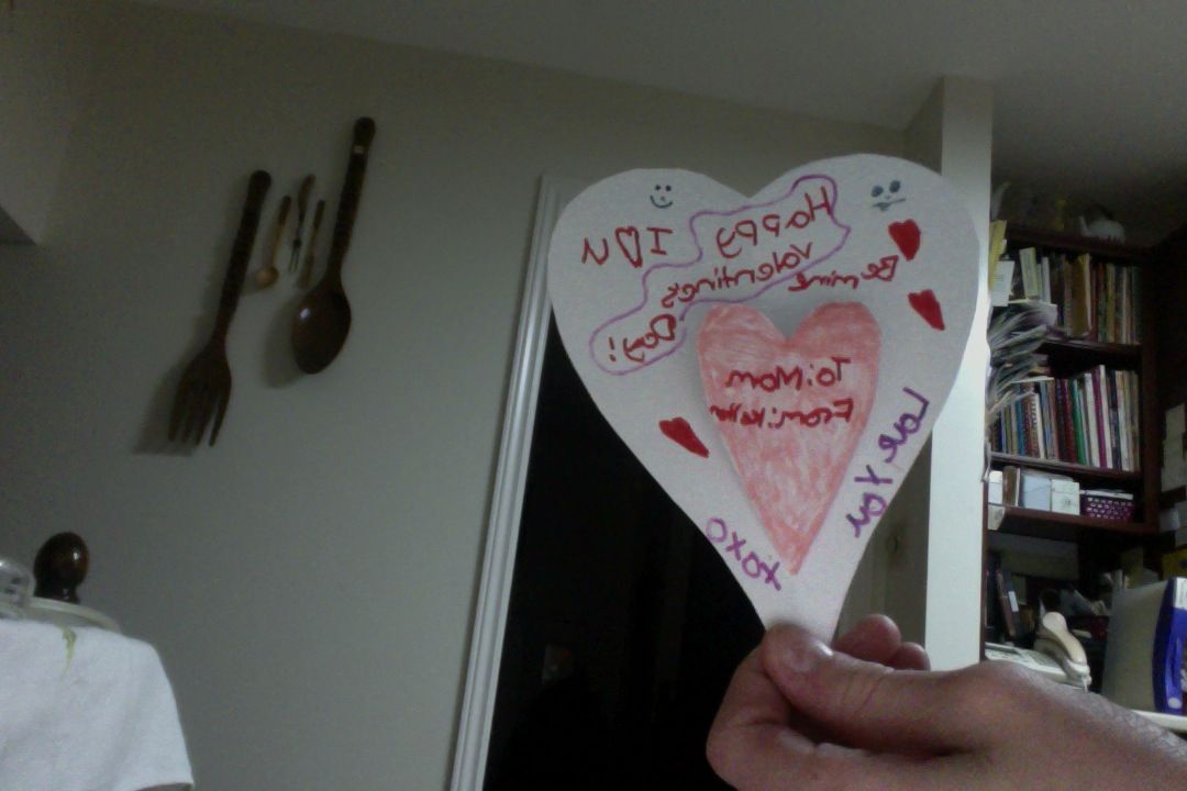 Simple Pop-up Valentines Day Card