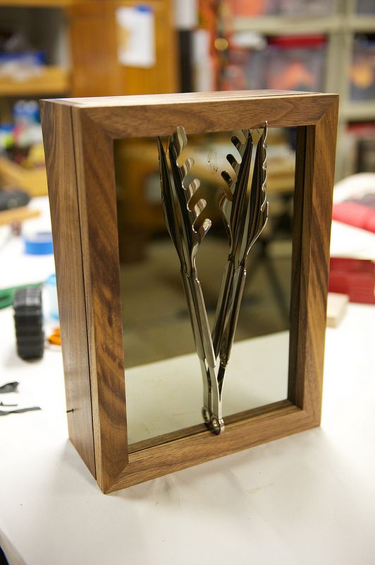 Light-Activated Display Cabinet