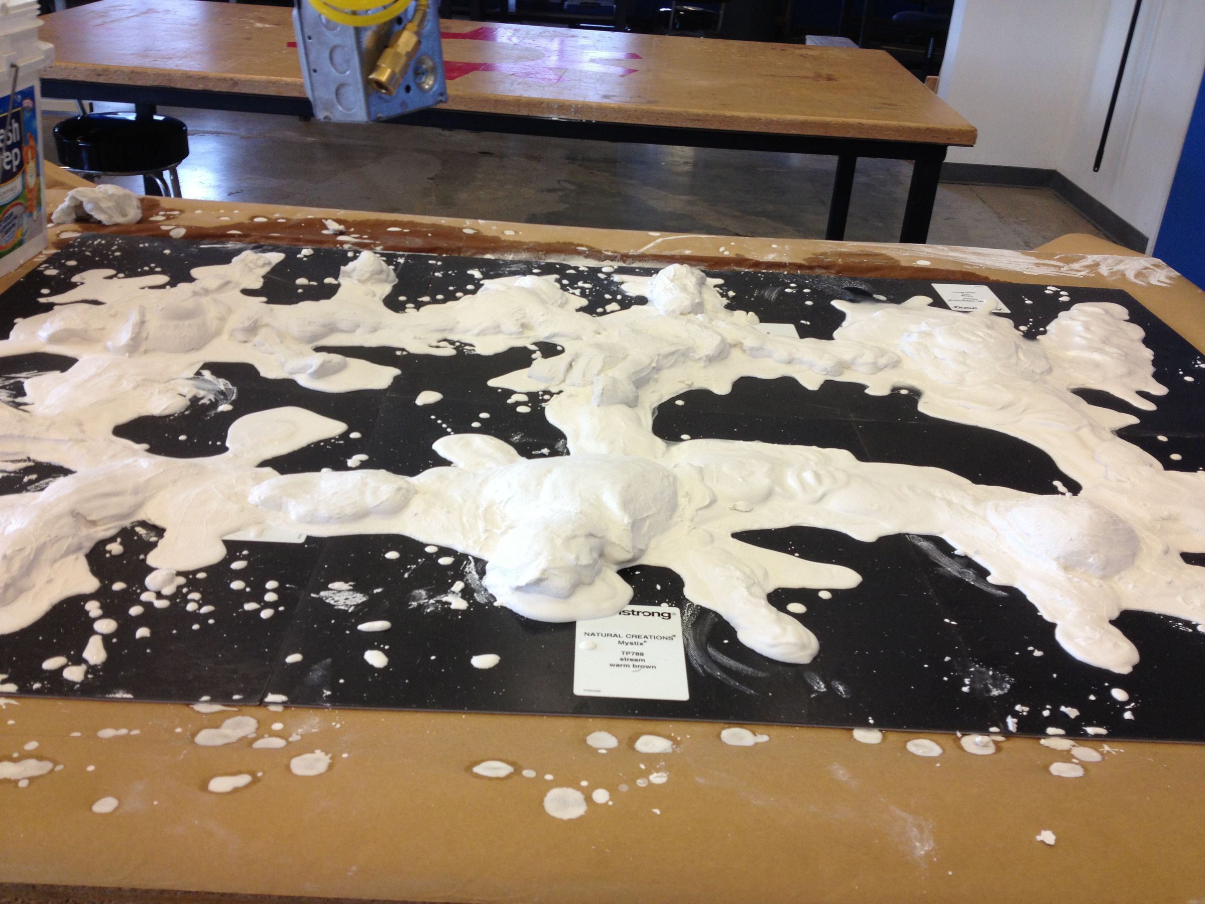 How to Mix Plaster for Organic Forms "I Made It at the TechShop"