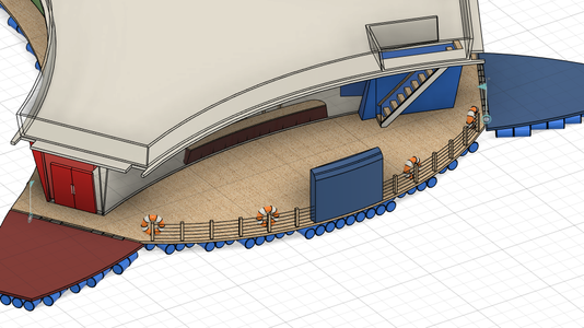 Lower Deck Railings and Safety