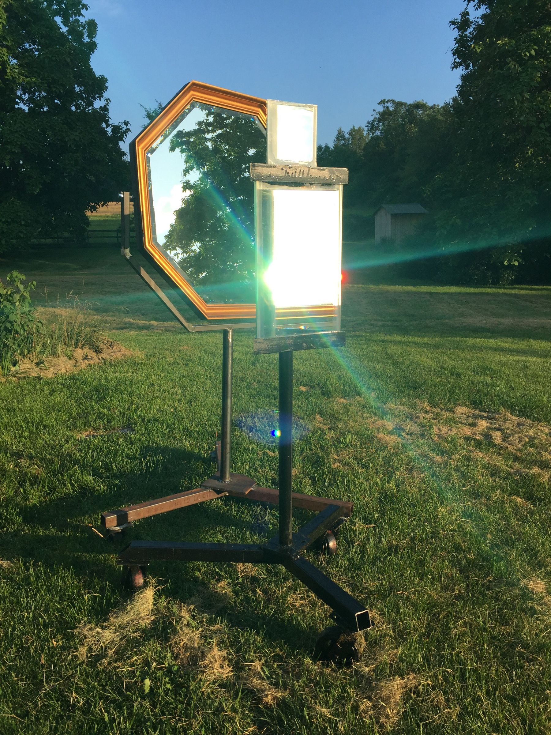 Solar Mirror Stand!!!
