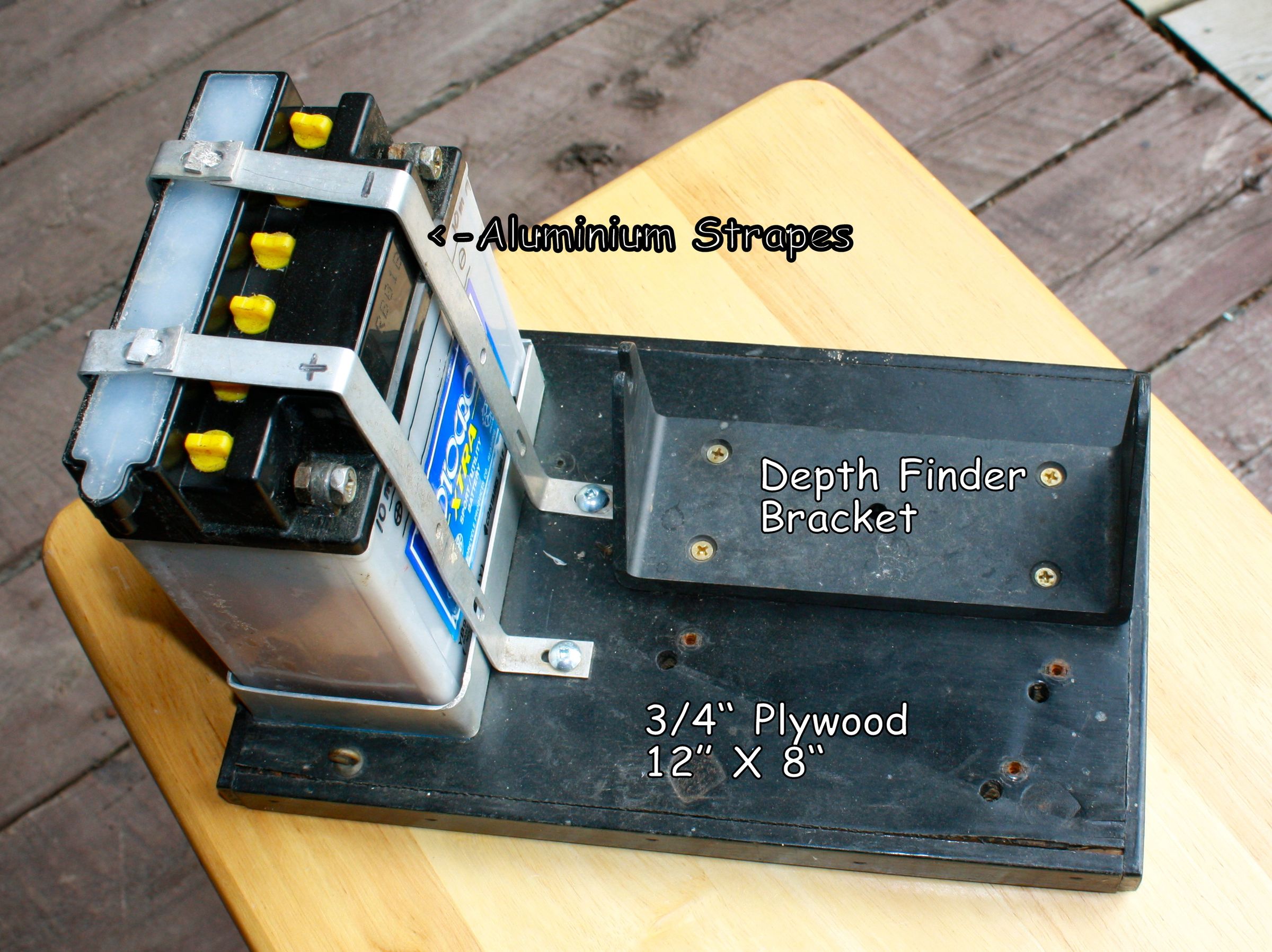 Adjustable Depth Finder Transducer Bracket Instructables
