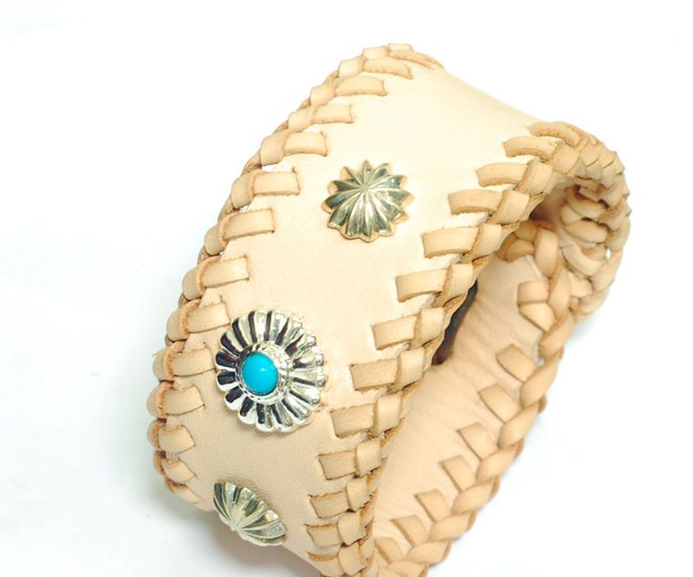 Leather Lacing Bracelet