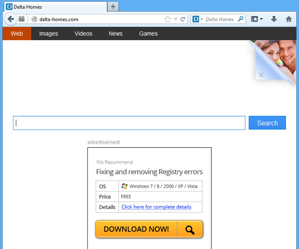 How to Remove Delta-homes.com