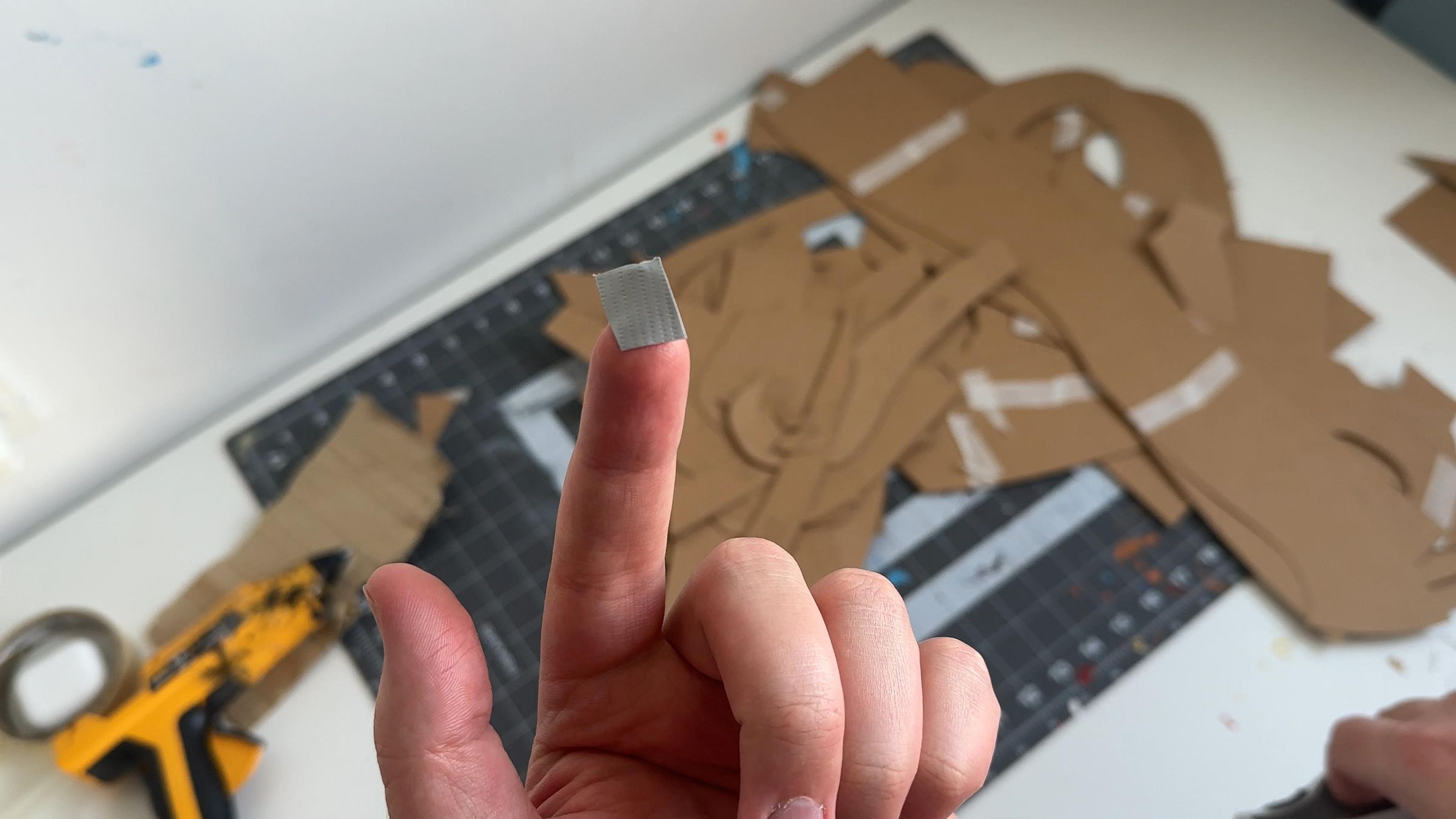 Prepare the Sticky Tape