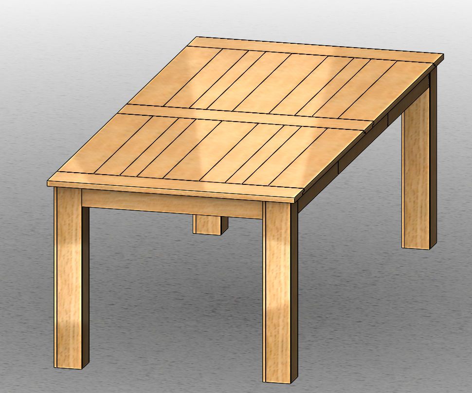 Reclaimed Pallet Wood Table