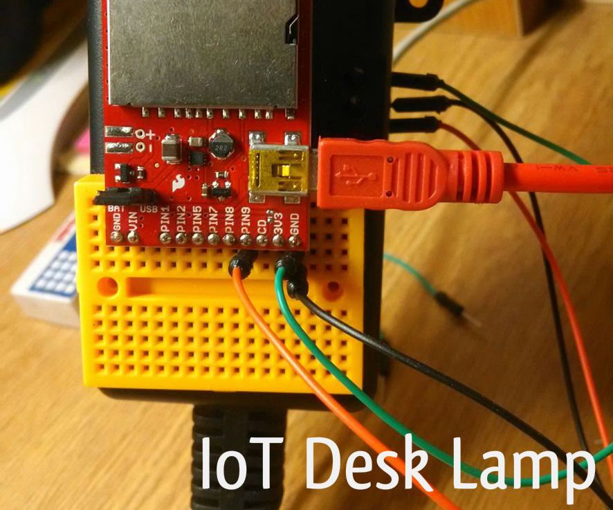 How to Let The Whole World Control Your Desk Lamp