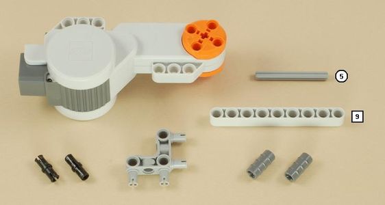Lego NXT Steering Rover Programming and Building Instructions.