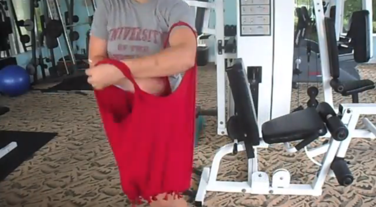 Turn an Old T-Shirt into a Gym Bag!