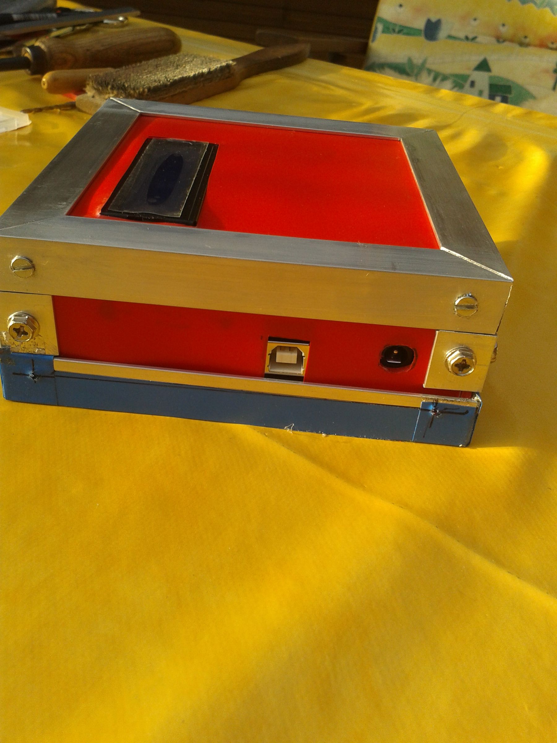 Arduino LCD Thermometer / Temperature Control With TMP36GZ Temp Sensor Added 2 Chanel Relay, Added RTC Ds1307 , Added a Case.based on WWC Guide .