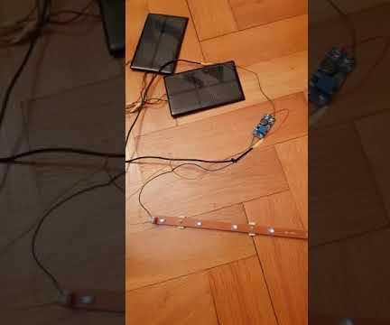 Led Circuit Solar Powered