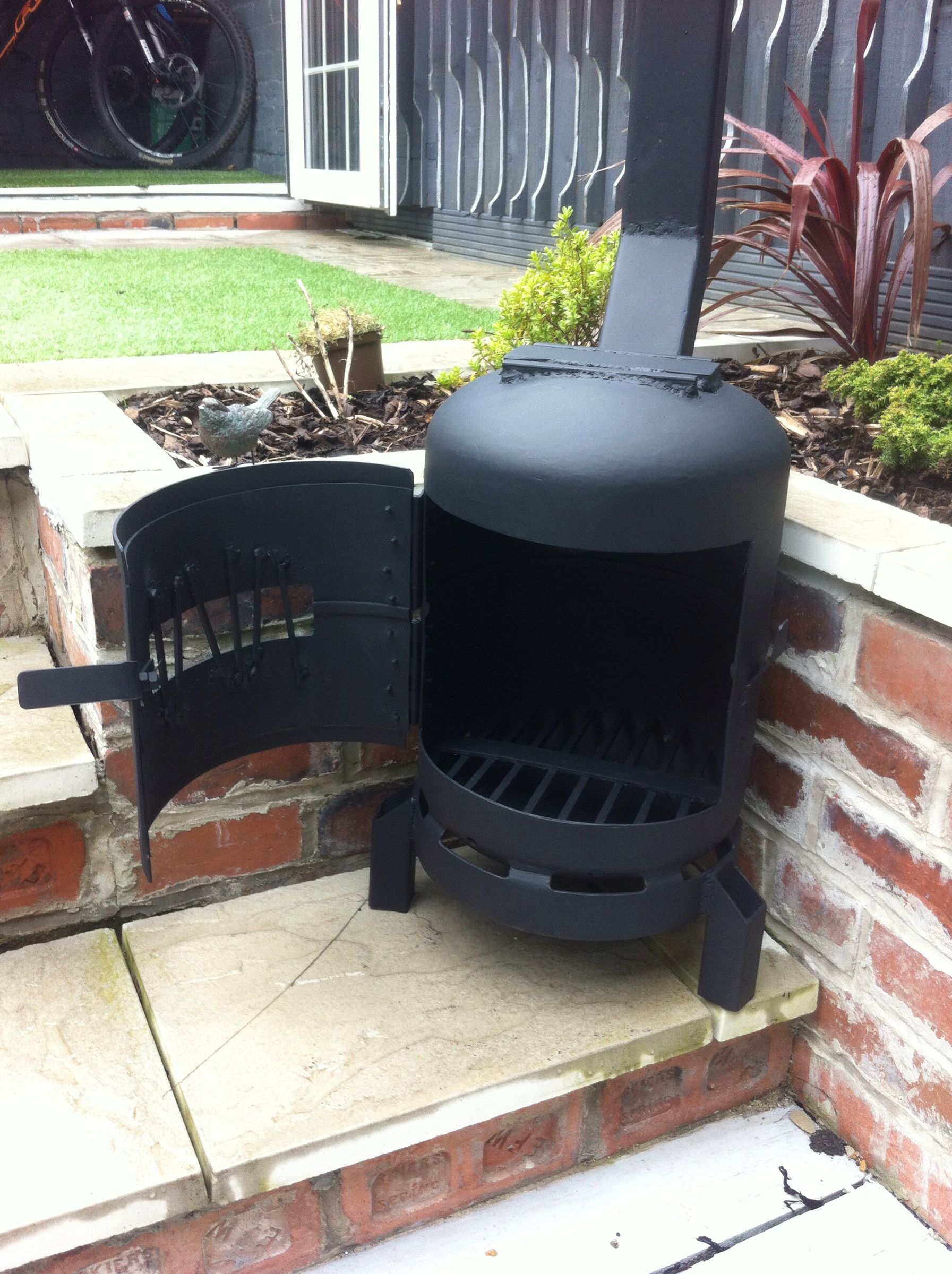 Gas Bottle Log Burner 12 Steps Instructables