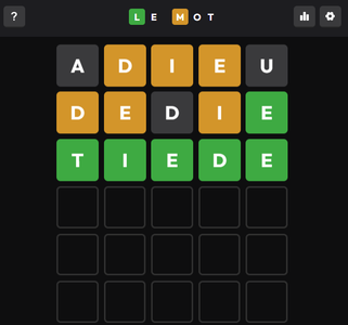 A New Win in French