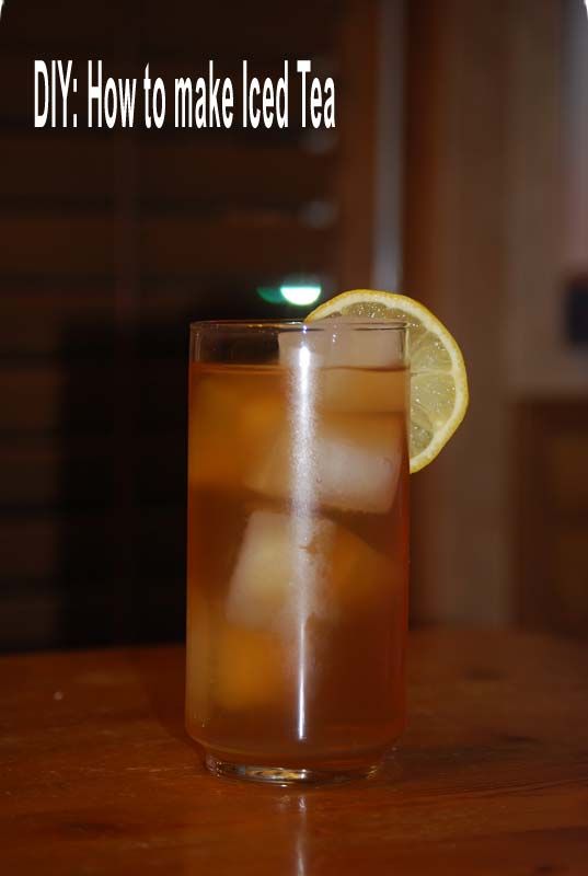 DIY: How to Make Iced Tea!