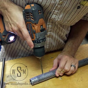 Drill Through Hose for Set Screws