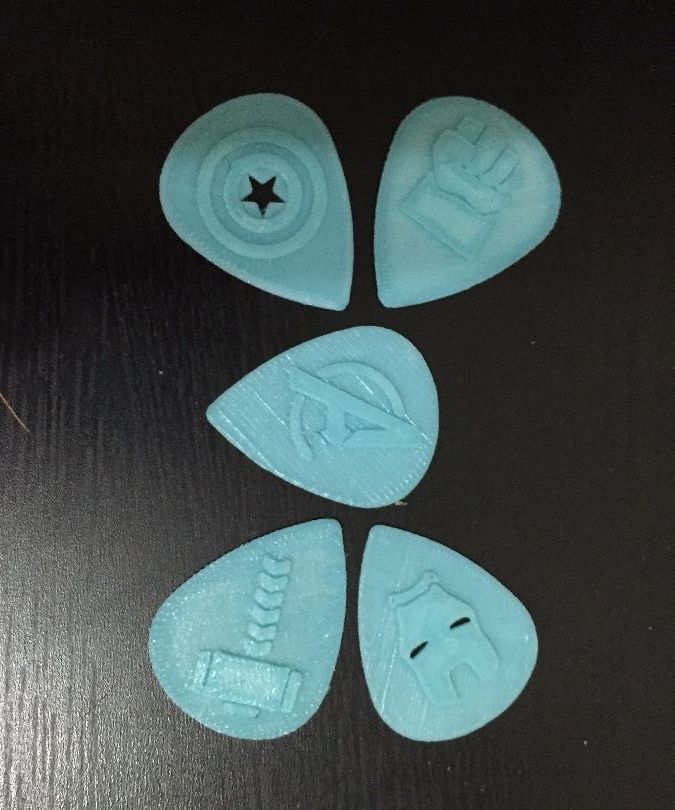 Guitar Pick Avengers !!!