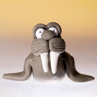 Clay Sculpture - Walrus