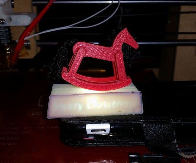 3D Printed Toy Horse Ornament