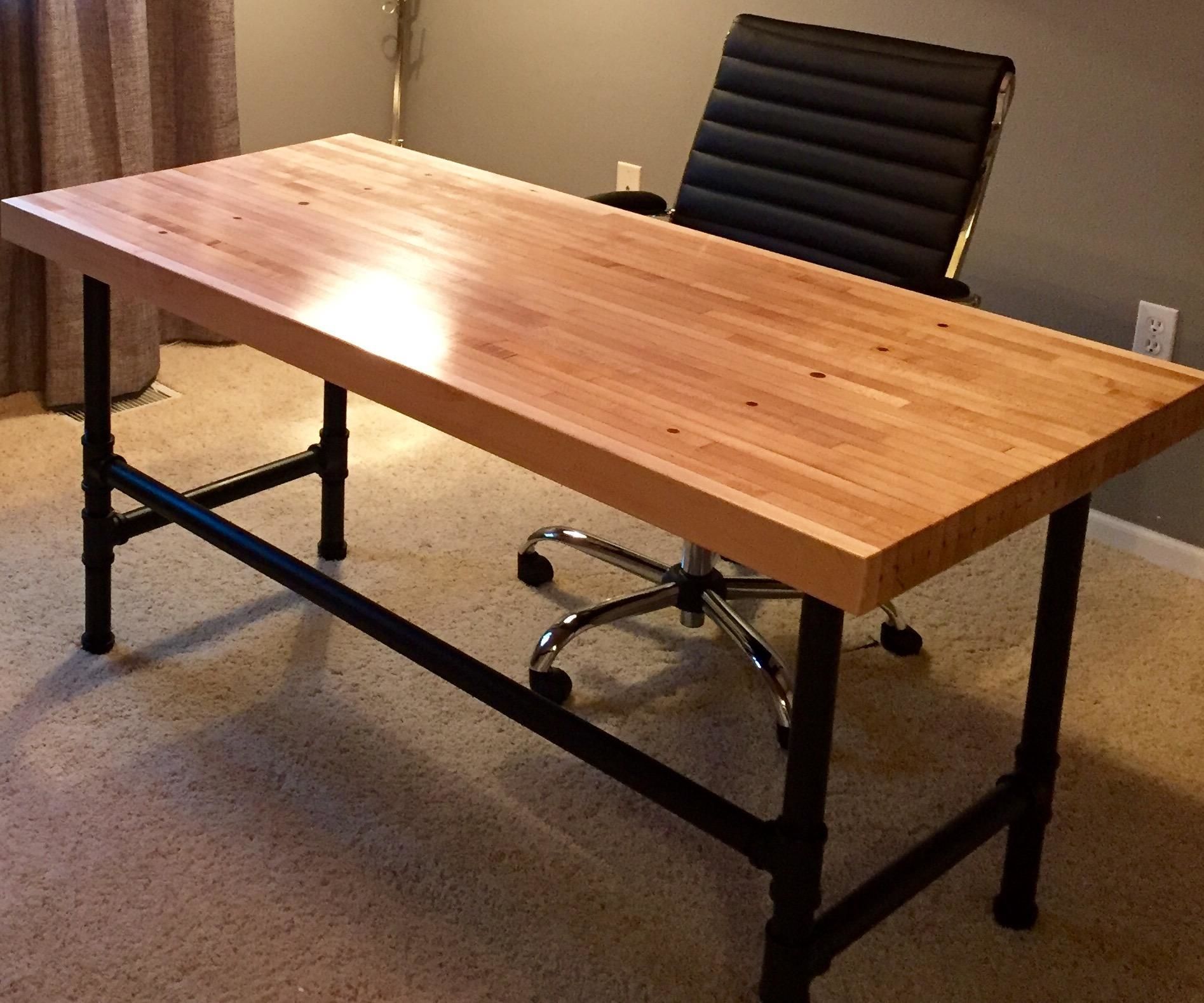 Reclaimed Bowling Alley Desk