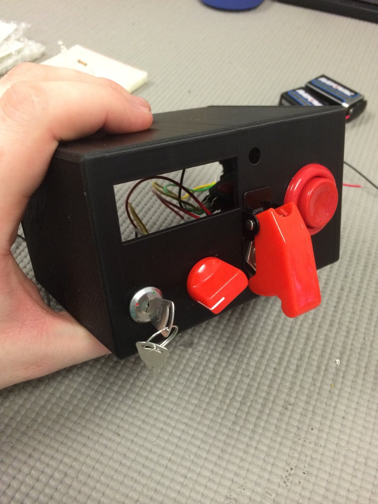 Take the 3D Printed Case and Mount the Electronics