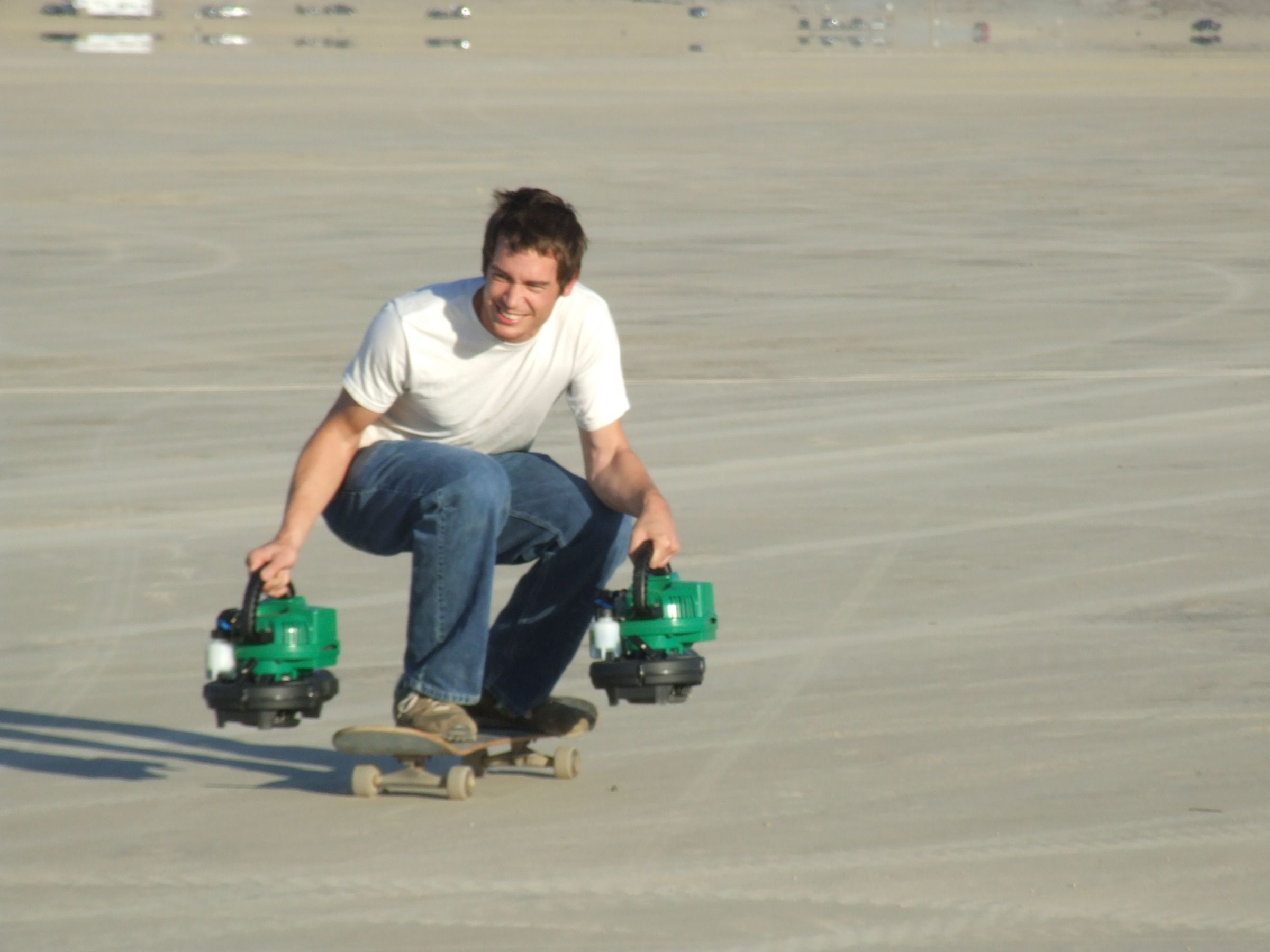 Jet Powered Skateboard