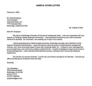 How to Write a Cover Letter