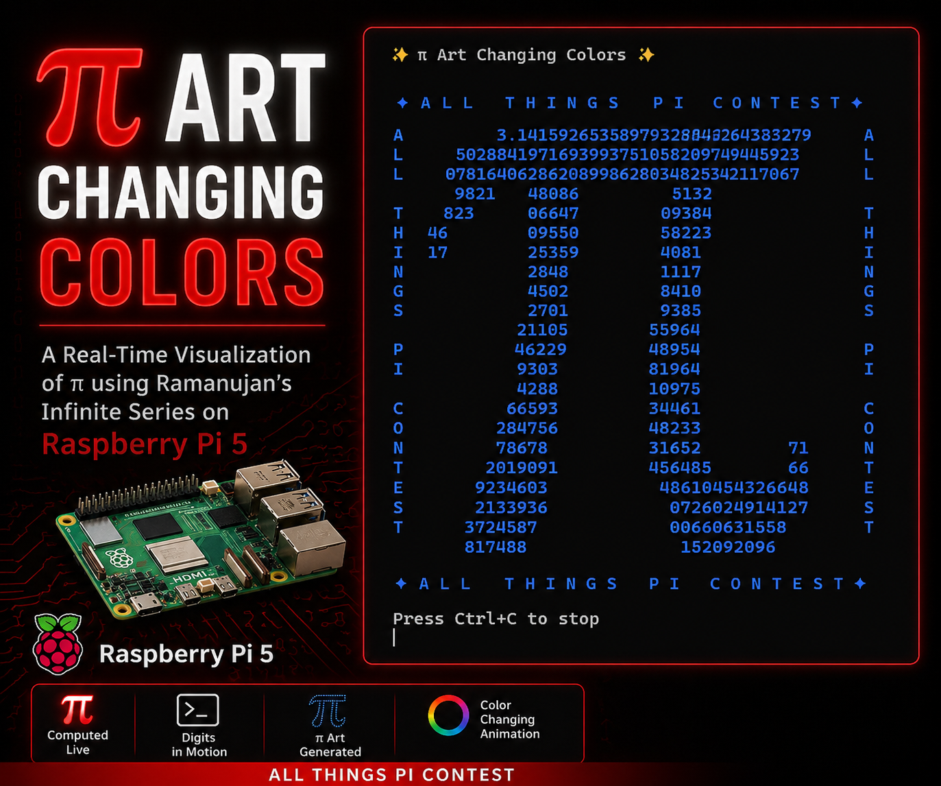 A Π Made of Π Running on Raspberry Pi : 10 Steps - Instructables
