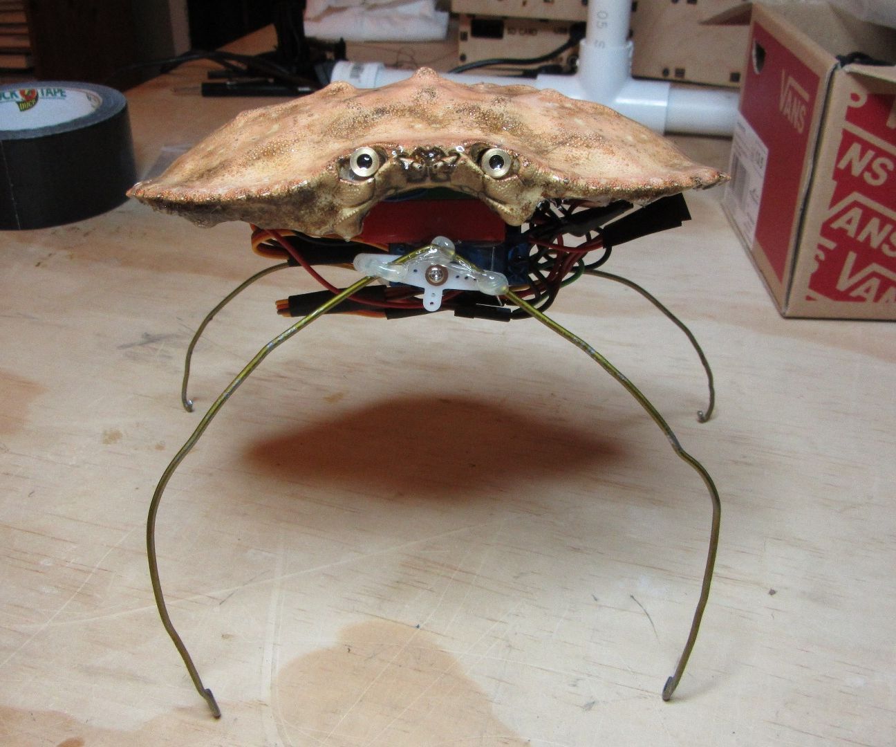 CrabBot With Laser Eyes