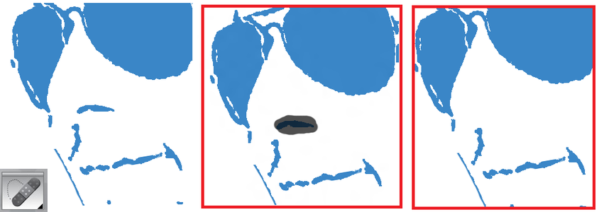 Spot Healing Brush Tool