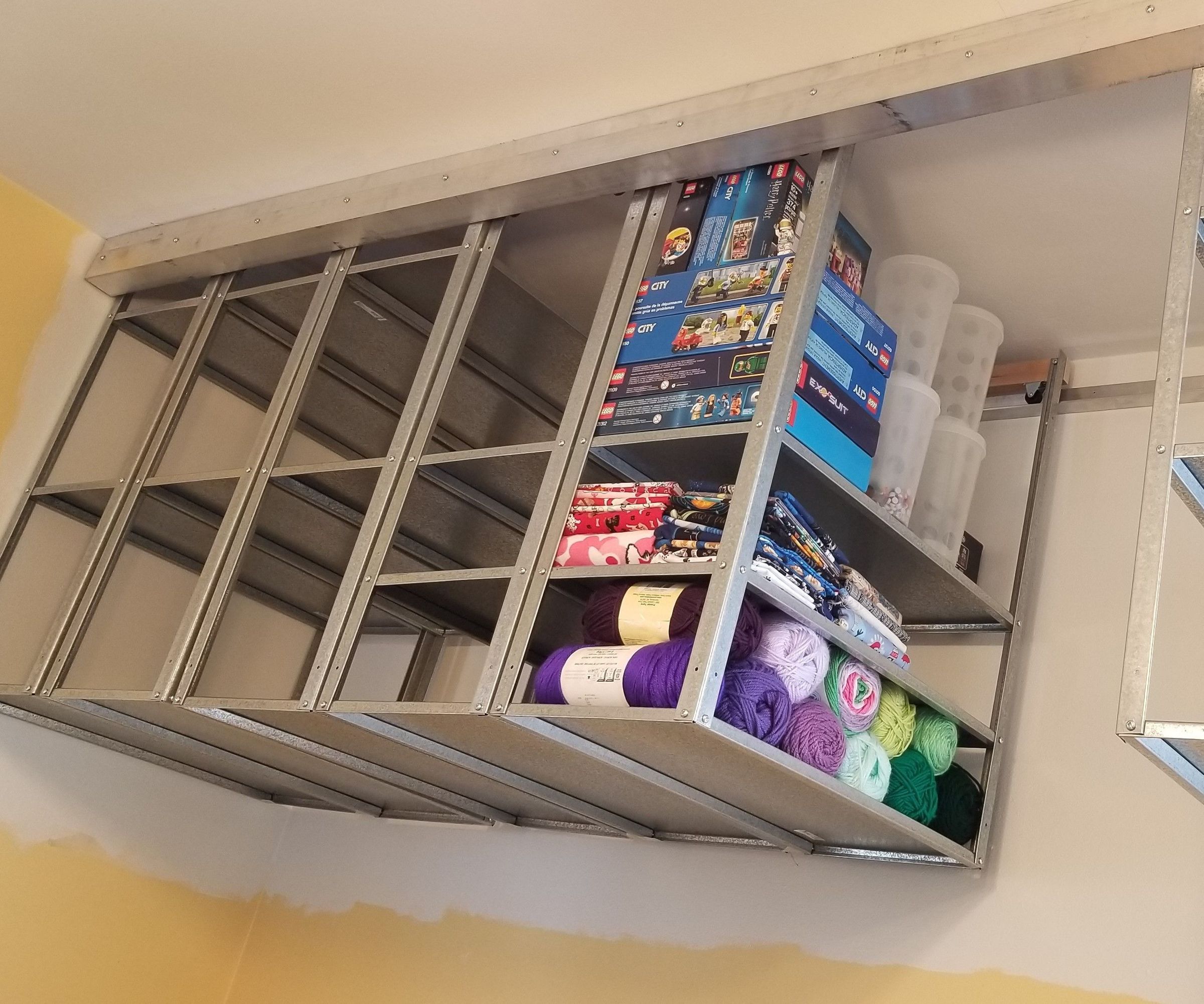 Hang-n-Roll Space-saver Shelving