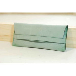 Leather Long Wallet Billfold