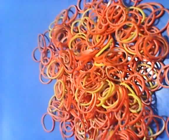 Usefull things from rubber bands 