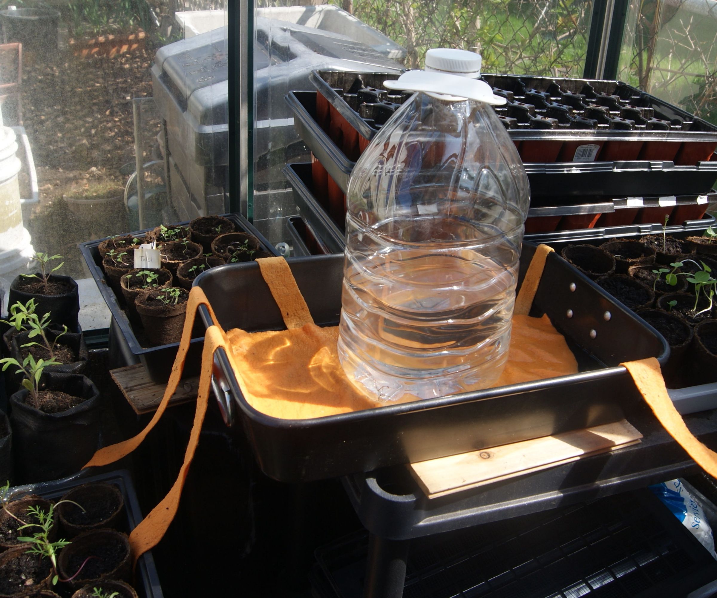 Capillary Action Plant Waterer