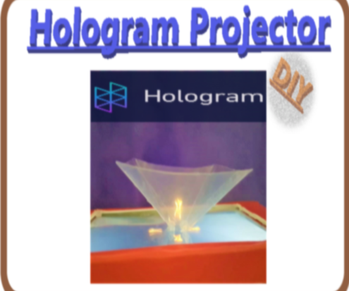 DIY Smartphone Hologram Projector
