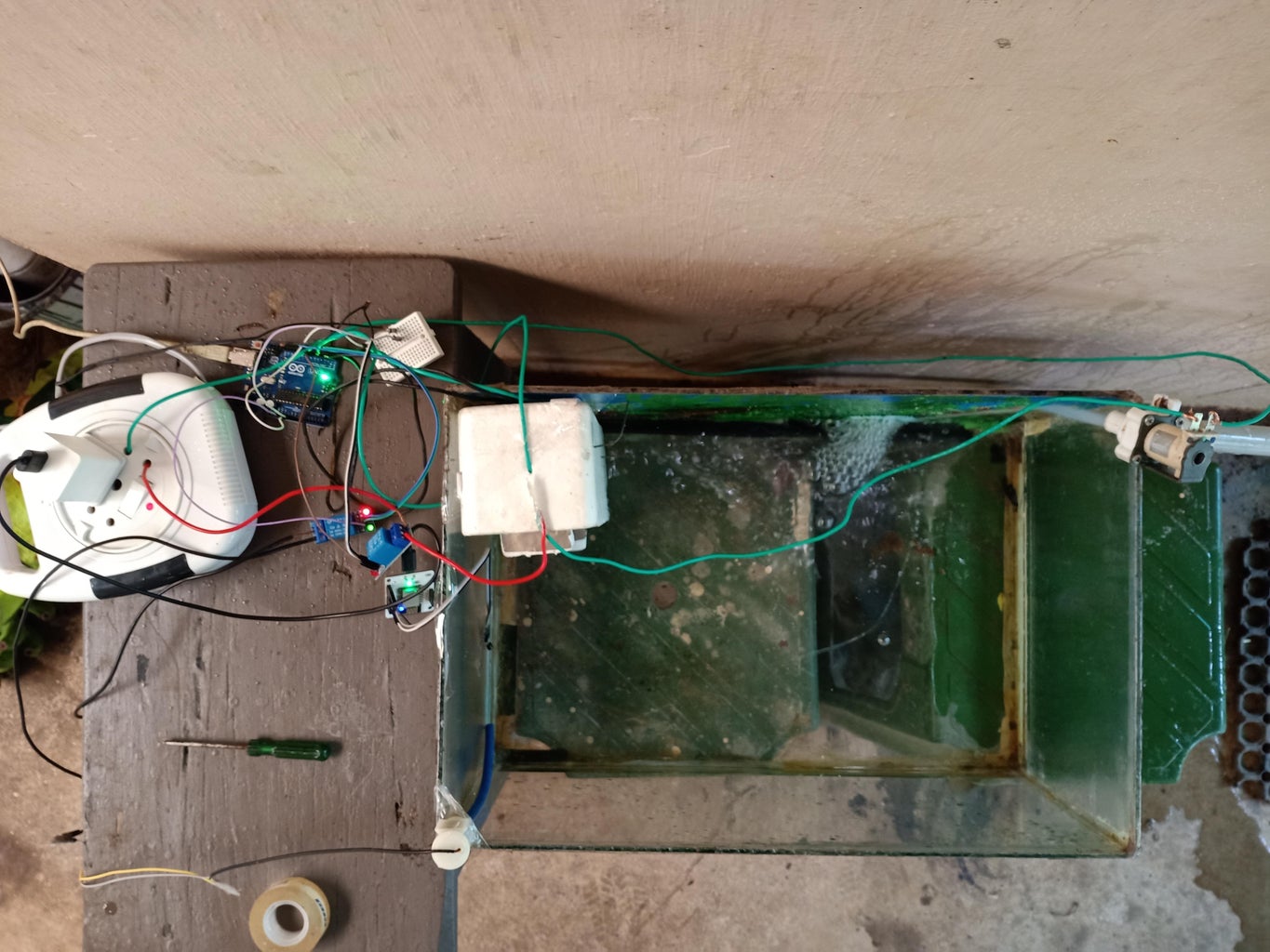 Automated aquarium Clearance