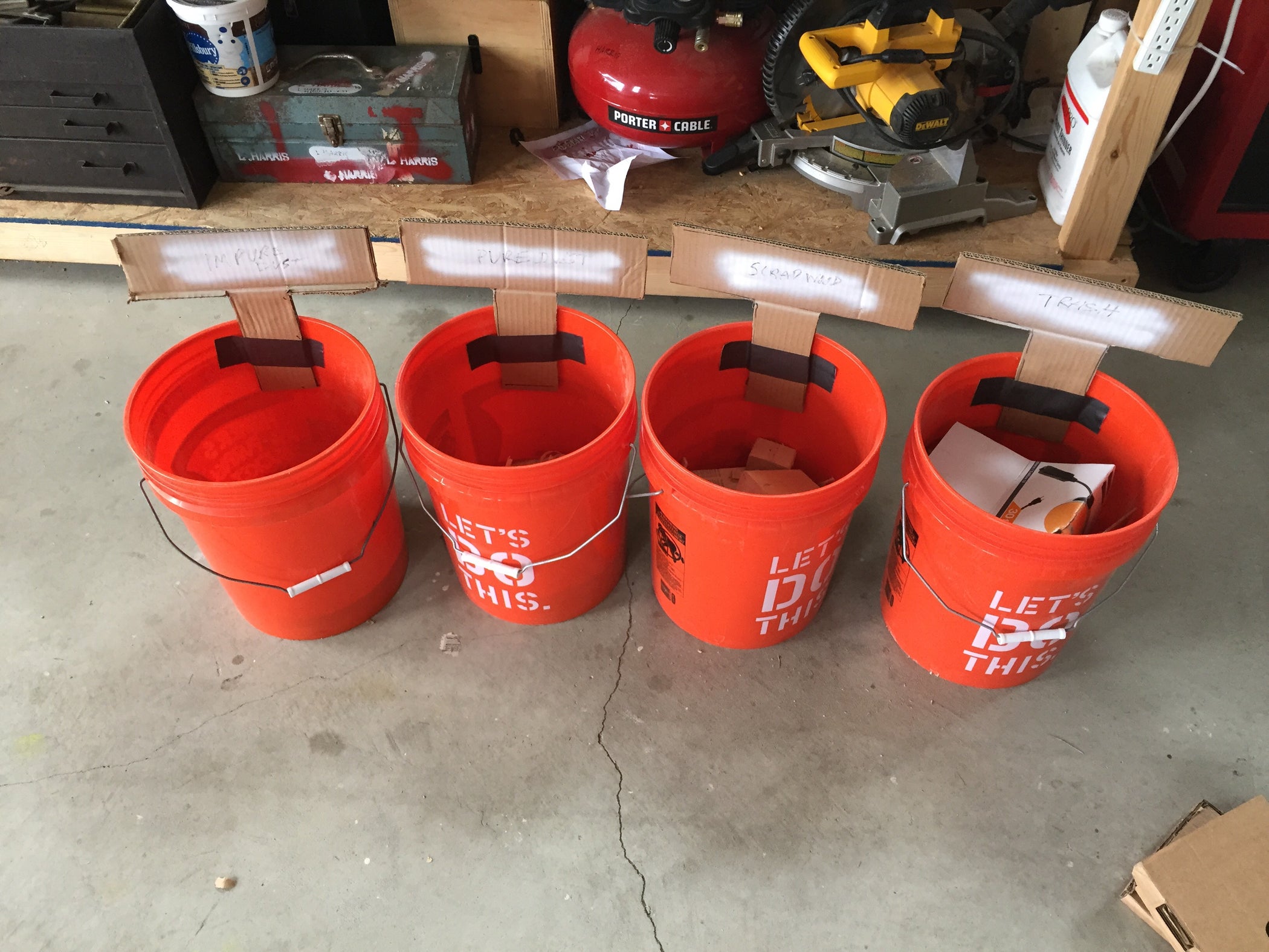 Bucket Identification System 8 Steps Instructables