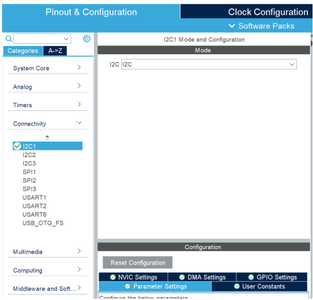Configuring the I2C As Per Requirement